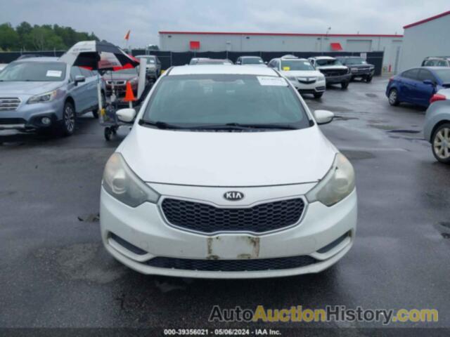 KIA FORTE LX, KNAFX4A66E5110431