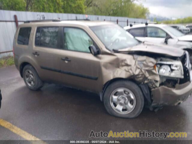 HONDA PILOT LX, 5FNYF4H26BB012348