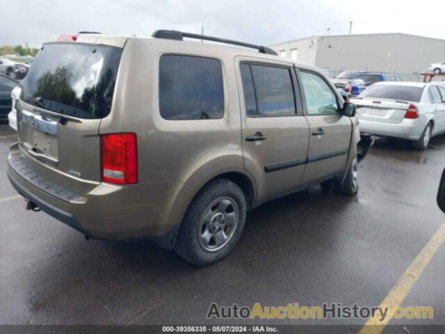 HONDA PILOT LX, 5FNYF4H26BB012348