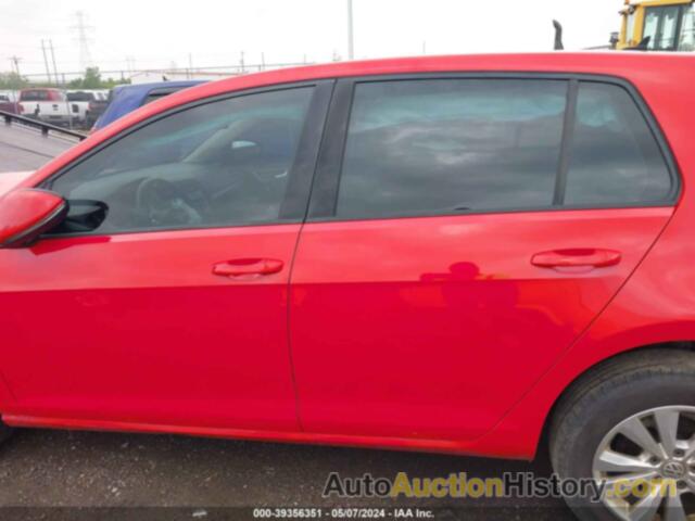 VOLKSWAGEN GOLF TDI S 4-DOOR, 3VWRA7AU9FM046184