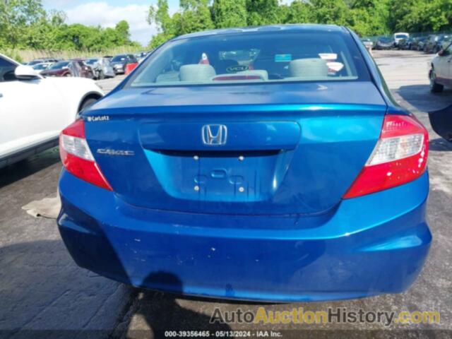 HONDA CIVIC EX, 2HGFB2F85CH536876