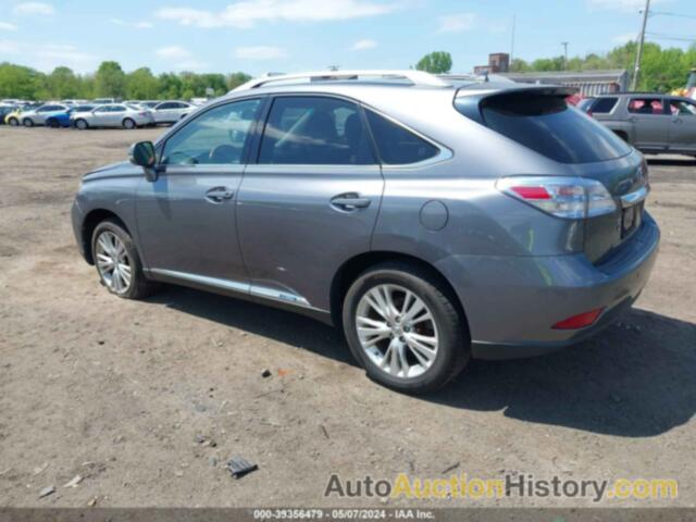 LEXUS RX 450H, JTJBC1BA5C2430771