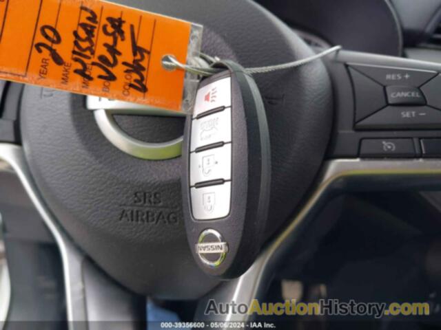 NISSAN VERSA S XTRONIC CVT, 3N1CN8DV9LL879592