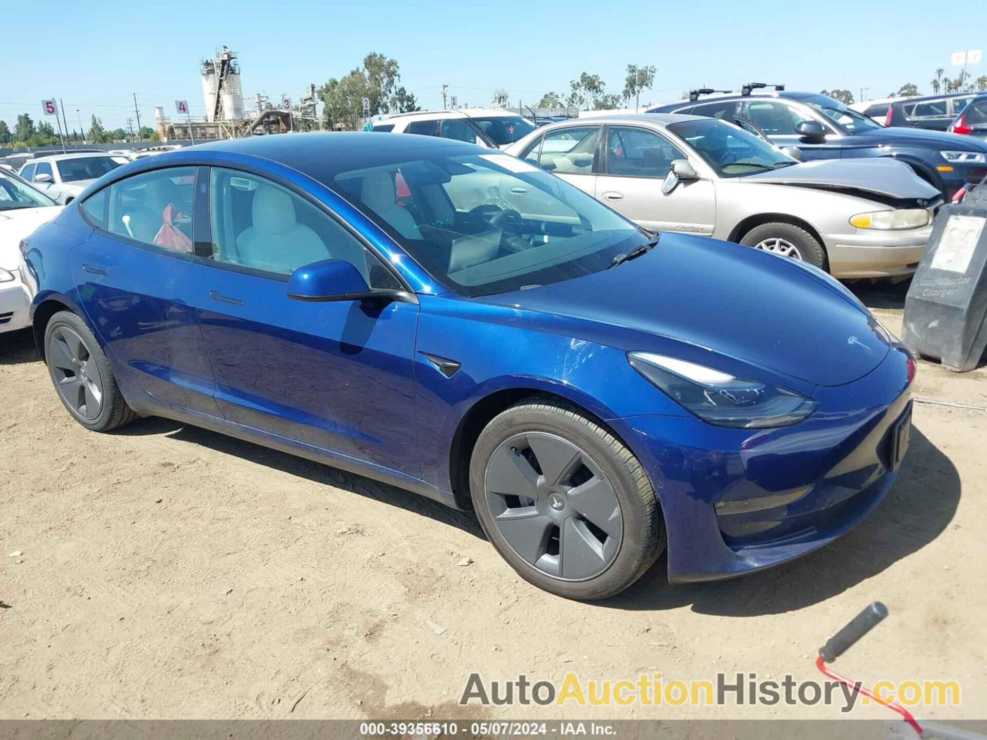 TESLA MODEL 3 LONG RANGE DUAL MOTOR ALL-WHEEL DRIVE, 5YJ3E1EB3NF232759