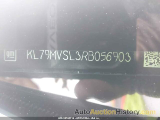 CHEVROLET TRAILBLAZER FWD ACTIV, KL79MVSL3RB056903