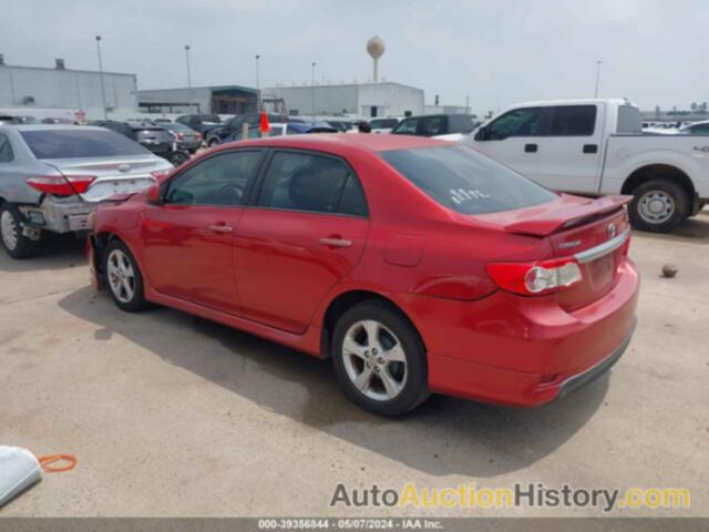 TOYOTA COROLLA S, 2T1BU4EE9BC630021