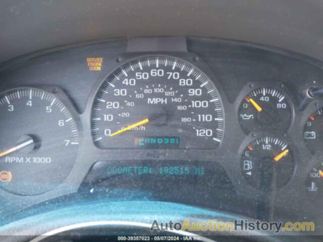 CHEVROLET TRAILBLAZER EXT EXT LS/EXT LT, 1GNET16S246124986