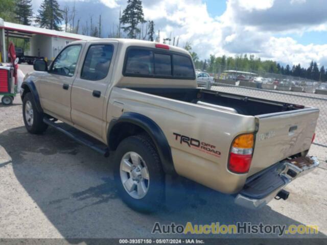 TOYOTA TACOMA DOUBLE CAB PRERUNNER, 5TEGN92N63Z243362