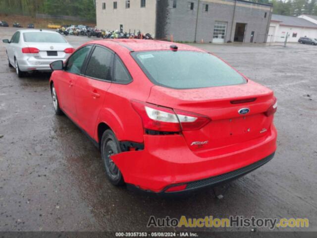 FORD FOCUS SE, 1FADP3F21DL258125