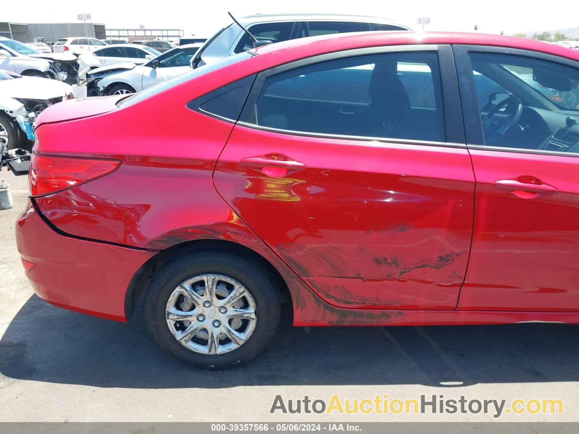 HYUNDAI ACCENT GLS, KMHCT4AE3EU726890