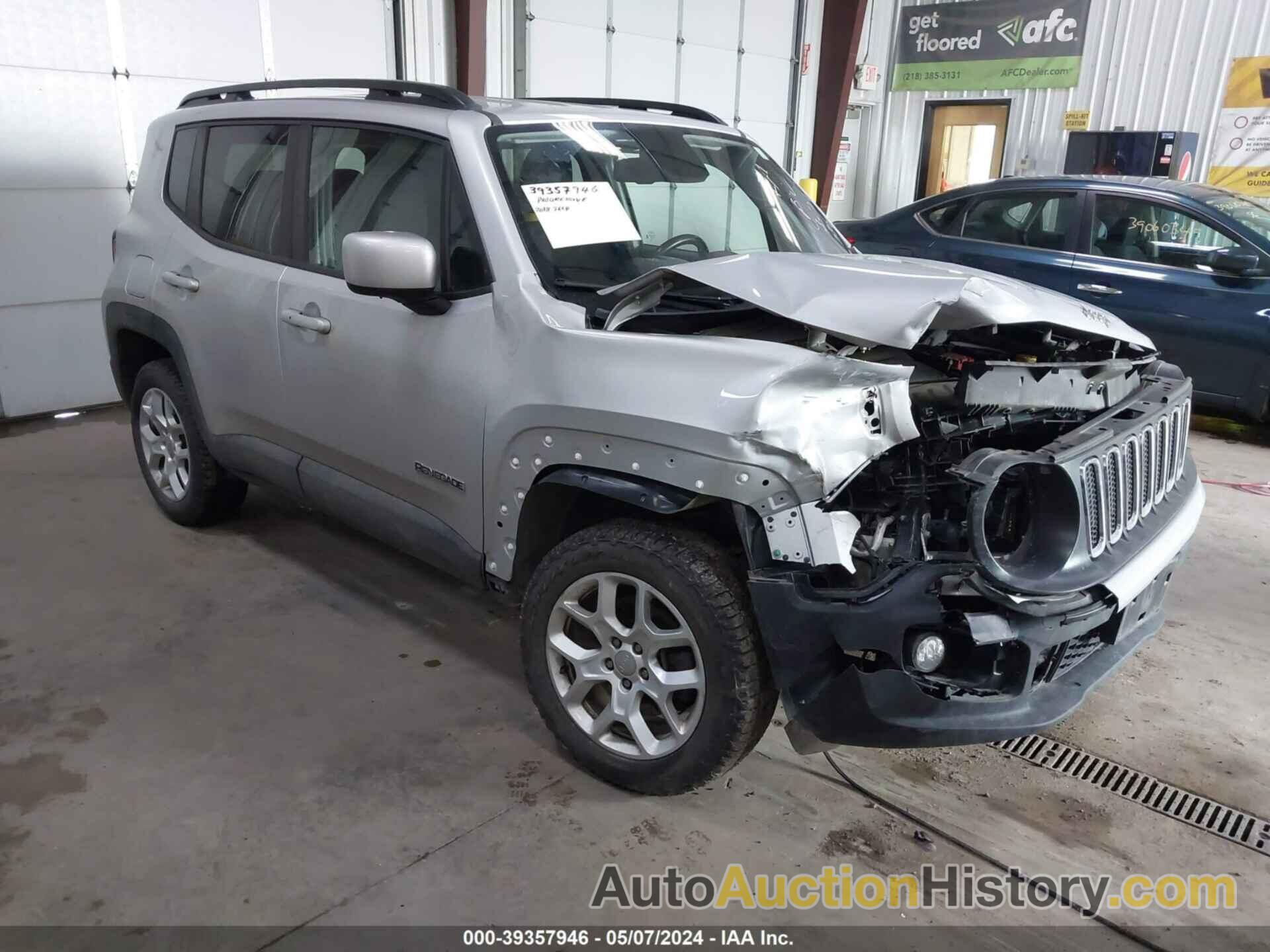 JEEP RENEGADE LATITUDE 4X4, ZACCJBBB6JPH91019