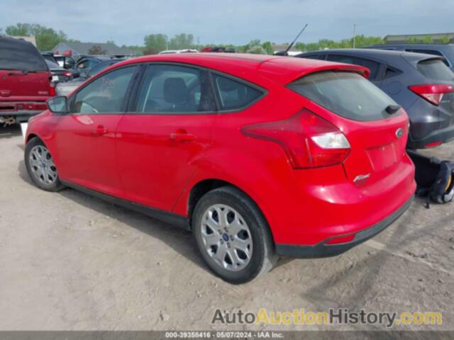 FORD FOCUS SE, 1FAHP3K22CL220831