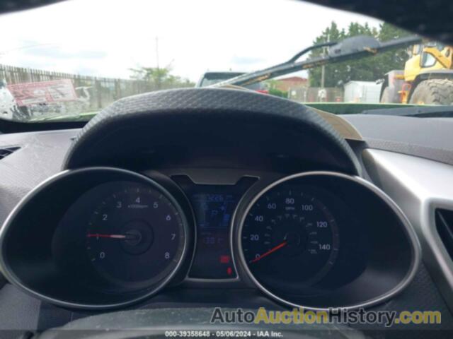 HYUNDAI VELOSTER BASE W/BLACK, KMHTC6AD1CU076635