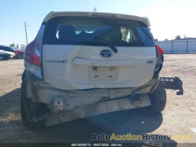 TOYOTA PRIUS C, JTDKDTB37F1582199