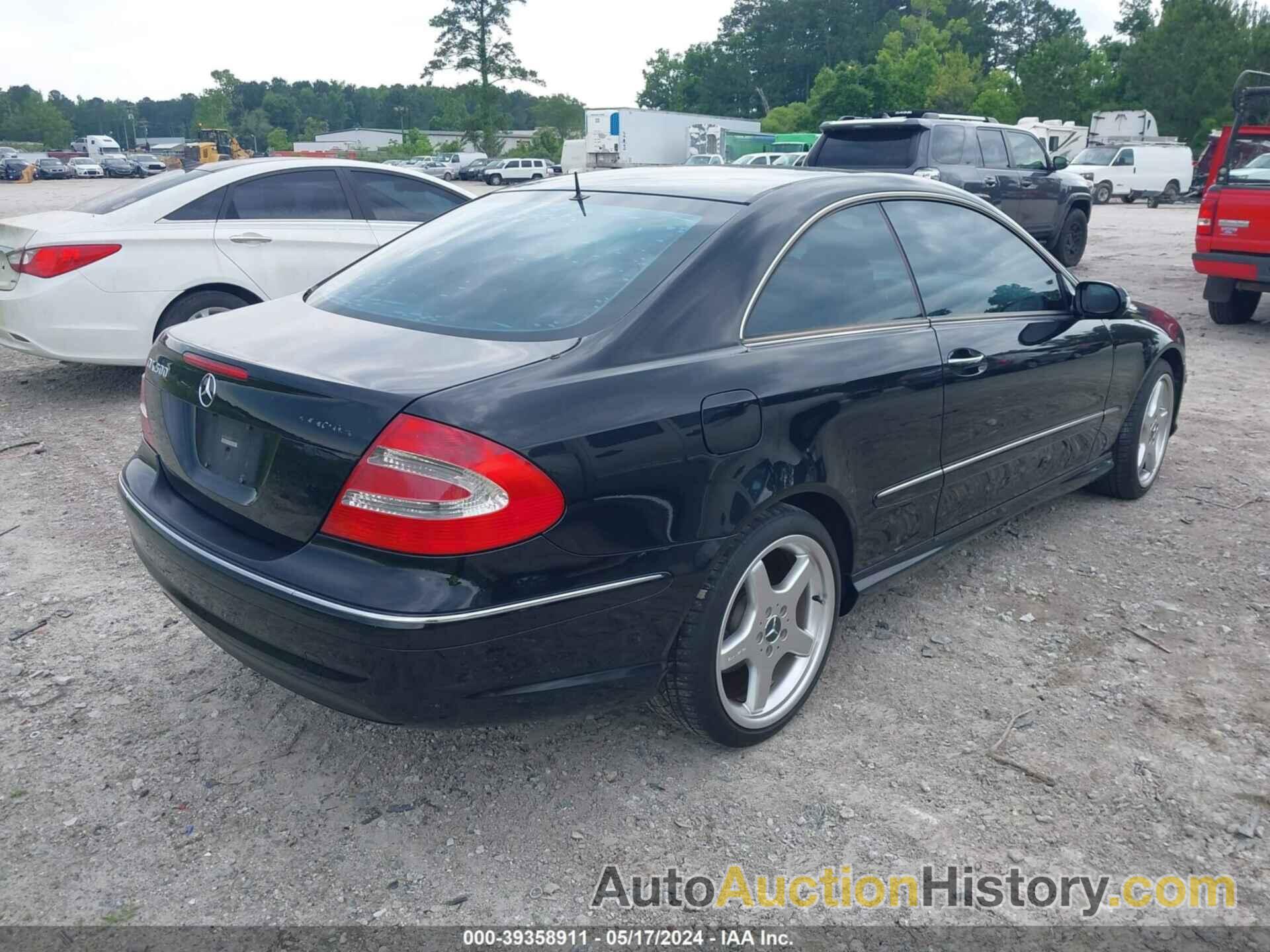 MERCEDES-BENZ CLK 500, WDBTJ75JX4F089999