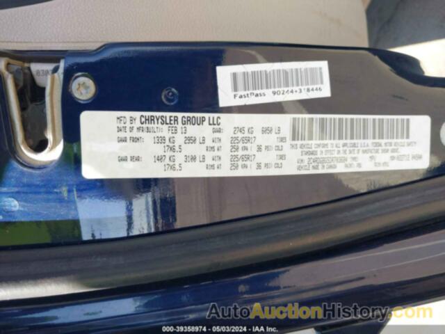 DODGE GRAND CARAVAN SE, 2C4RDGBG5DR703684