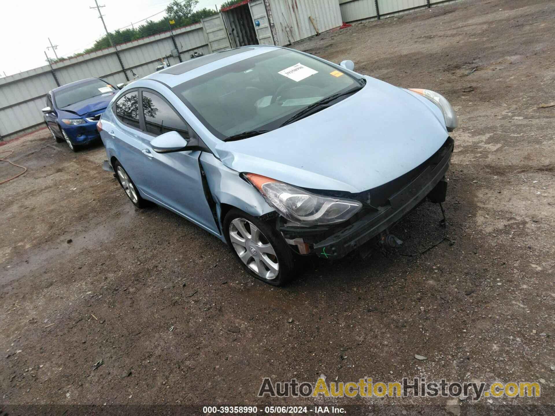 HYUNDAI ELANTRA LIMITED (ULSAN PLANT), KMHDH4AE1CU256586