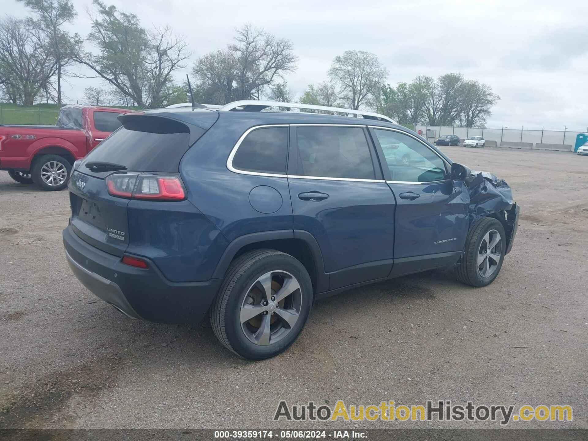 JEEP CHEROKEE LIMITED 4X4, 1C4PJMDN6LD534464