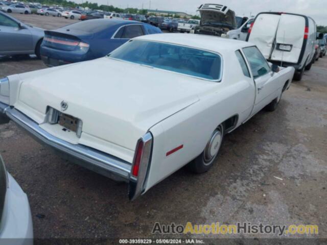 CADILLAC ELDORADO, 6L47S8Q298578