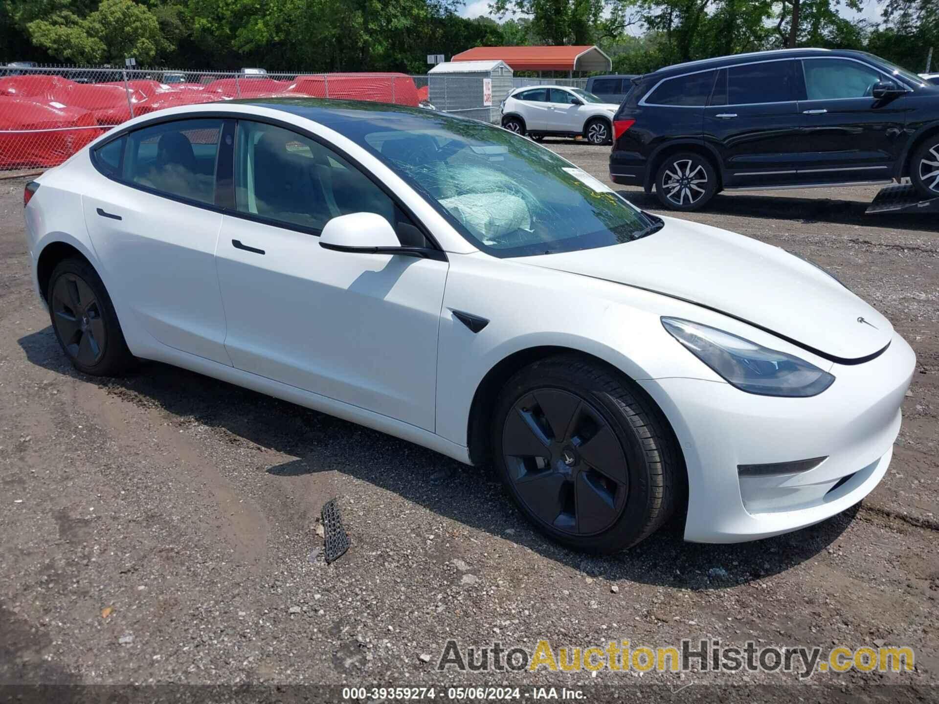 TESLA MODEL 3 STANDARD RANGE PLUS REAR-WHEEL DRIVE, 5YJ3E1EA5MF088959