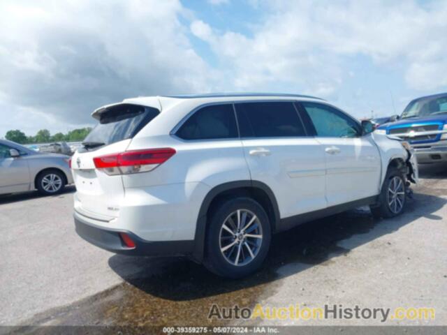 TOYOTA HIGHLANDER SE/XLE, 5TDJZRFH8KS566290