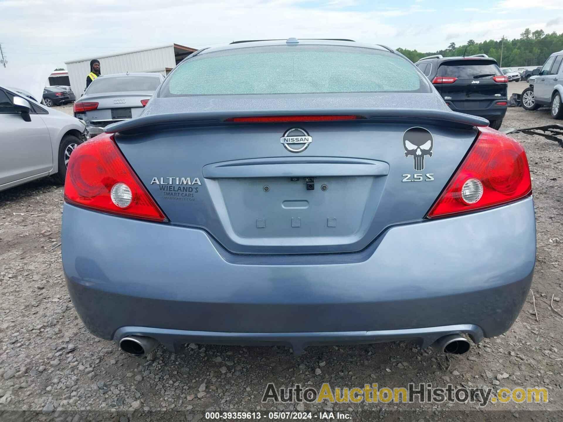 NISSAN ALTIMA 2.5 S, 1N4AL2EPXCC114366