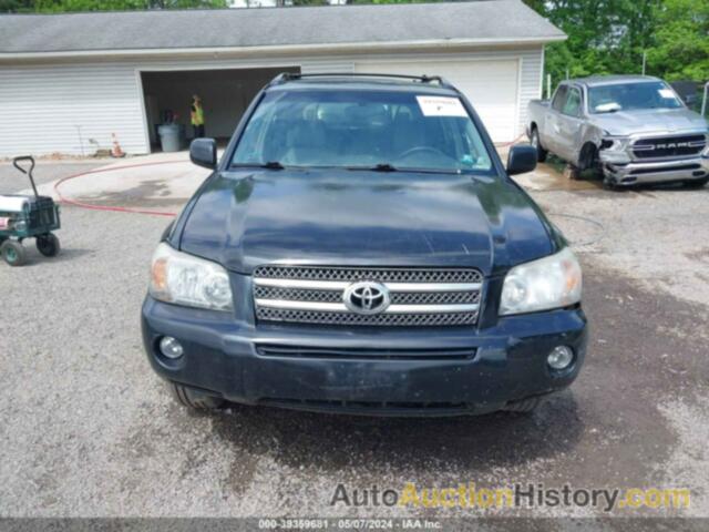 TOYOTA HIGHLANDER HYBRID LIMITED V6, JTEEW21A360012901