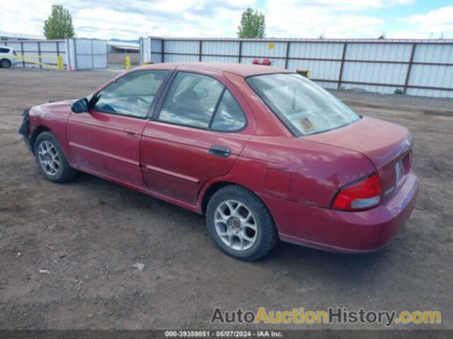 NISSAN SENTRA GXE/XE, 3N1CB51DXYL319753