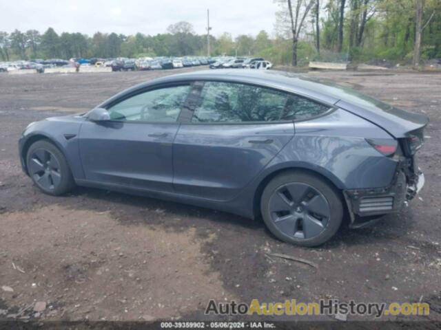 TESLA MODEL 3 REAR-WHEEL DRIVE, 5YJ3E1EA4NF192991