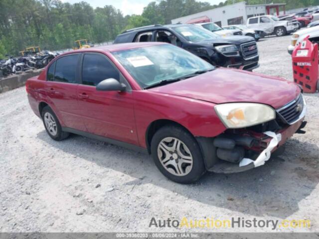 CHEVROLET MALIBU LS, 1G1ZS57F07F243428