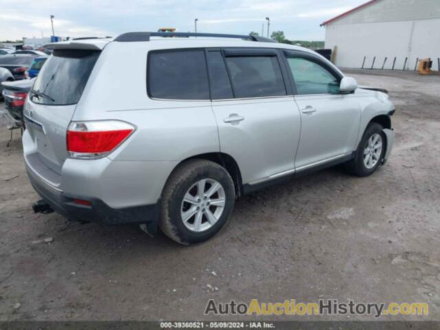 TOYOTA HIGHLANDER BASE V6/SE V6, 5TDBK3EH8CS150541