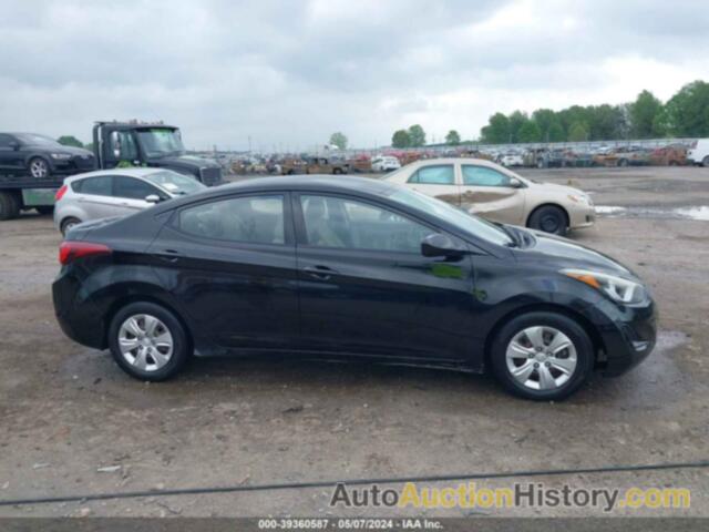 HYUNDAI ELANTRA SE, KMHDH4AE4GU646104