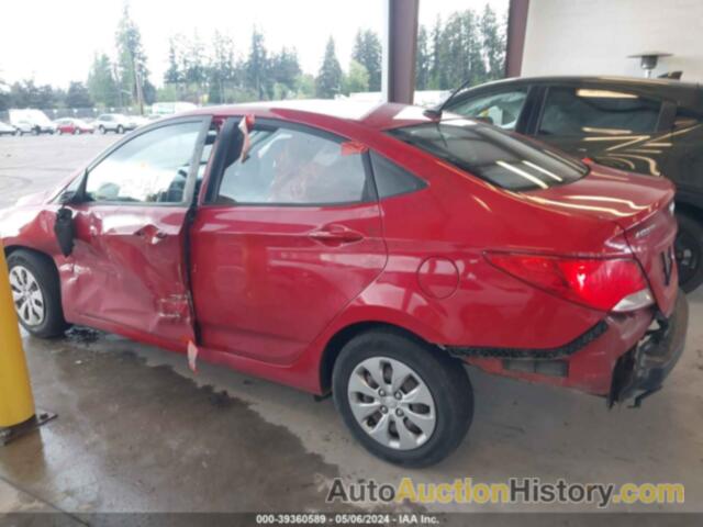 HYUNDAI ACCENT SE, KMHCT4AE1GU994145