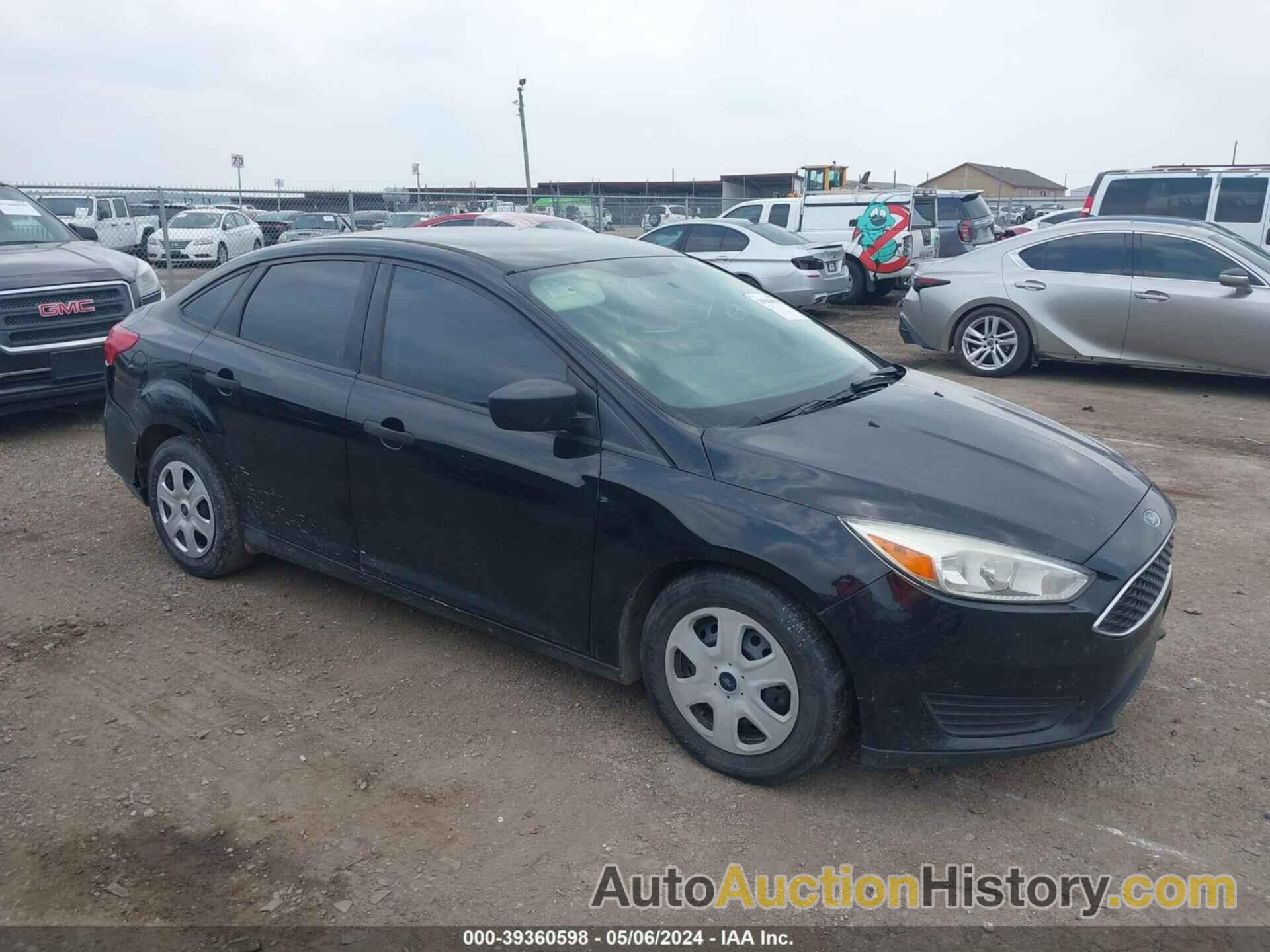 FORD FOCUS S, 1FADP3E26JL325699