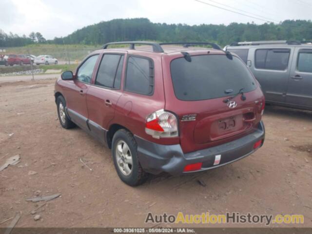 HYUNDAI SANTA FE, KM8SC13D55U922674