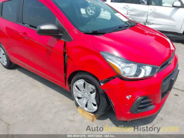 CHEVROLET SPARK LS, KL8CB6SAXJC469363