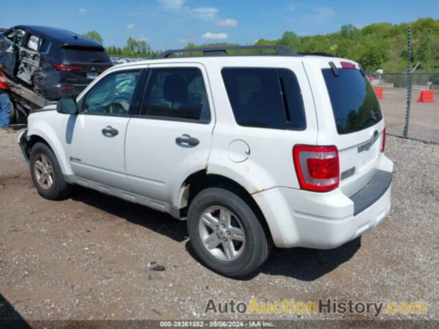 FORD ESCAPE HYBRID LIMITED, 1FMCU49379KC38687