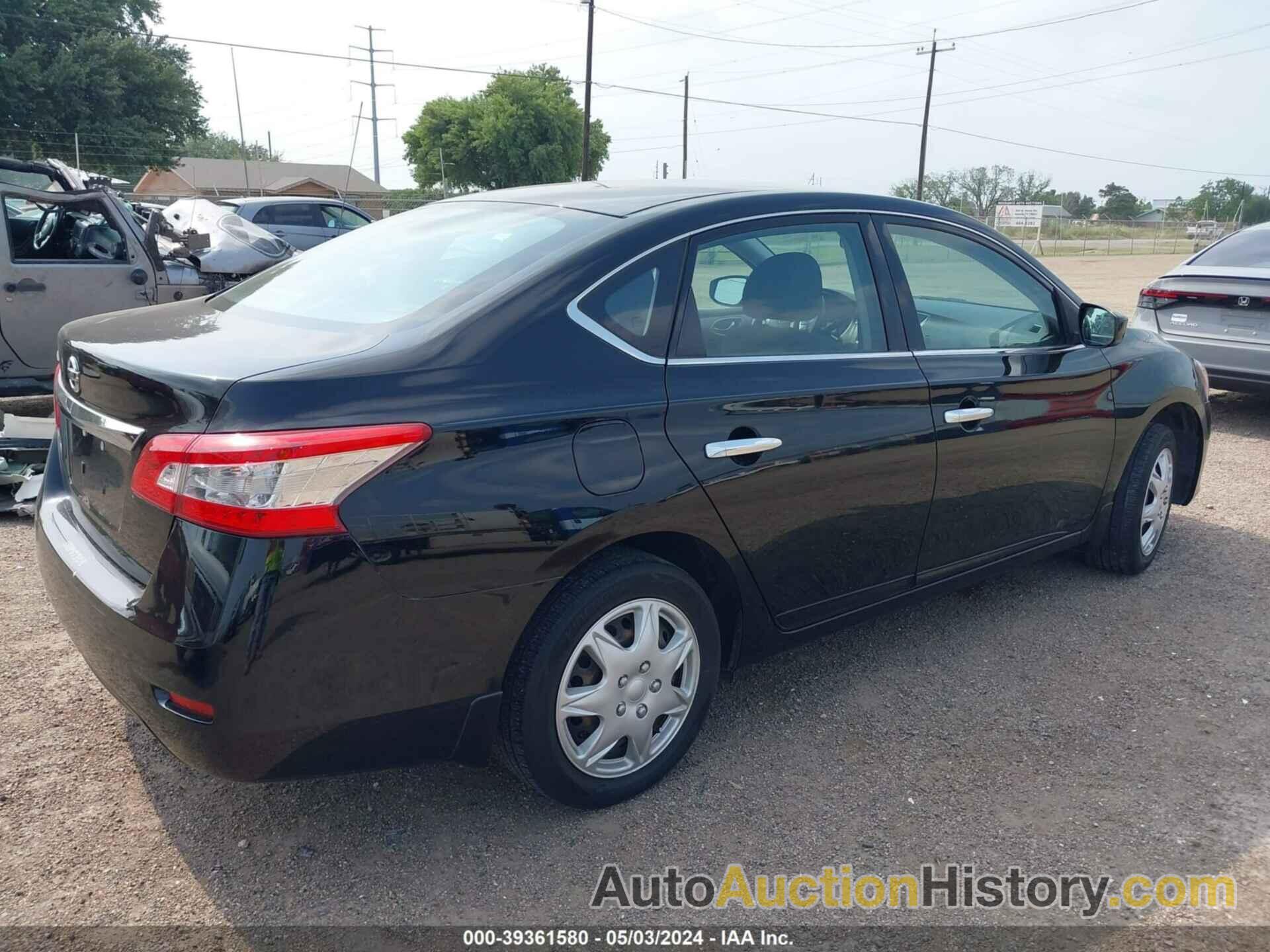 NISSAN SENTRA S, 3N1AB7AP3FY318893