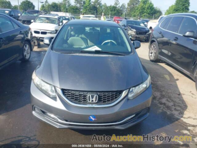 HONDA CIVIC LX, 2HGFB2F56DH560420