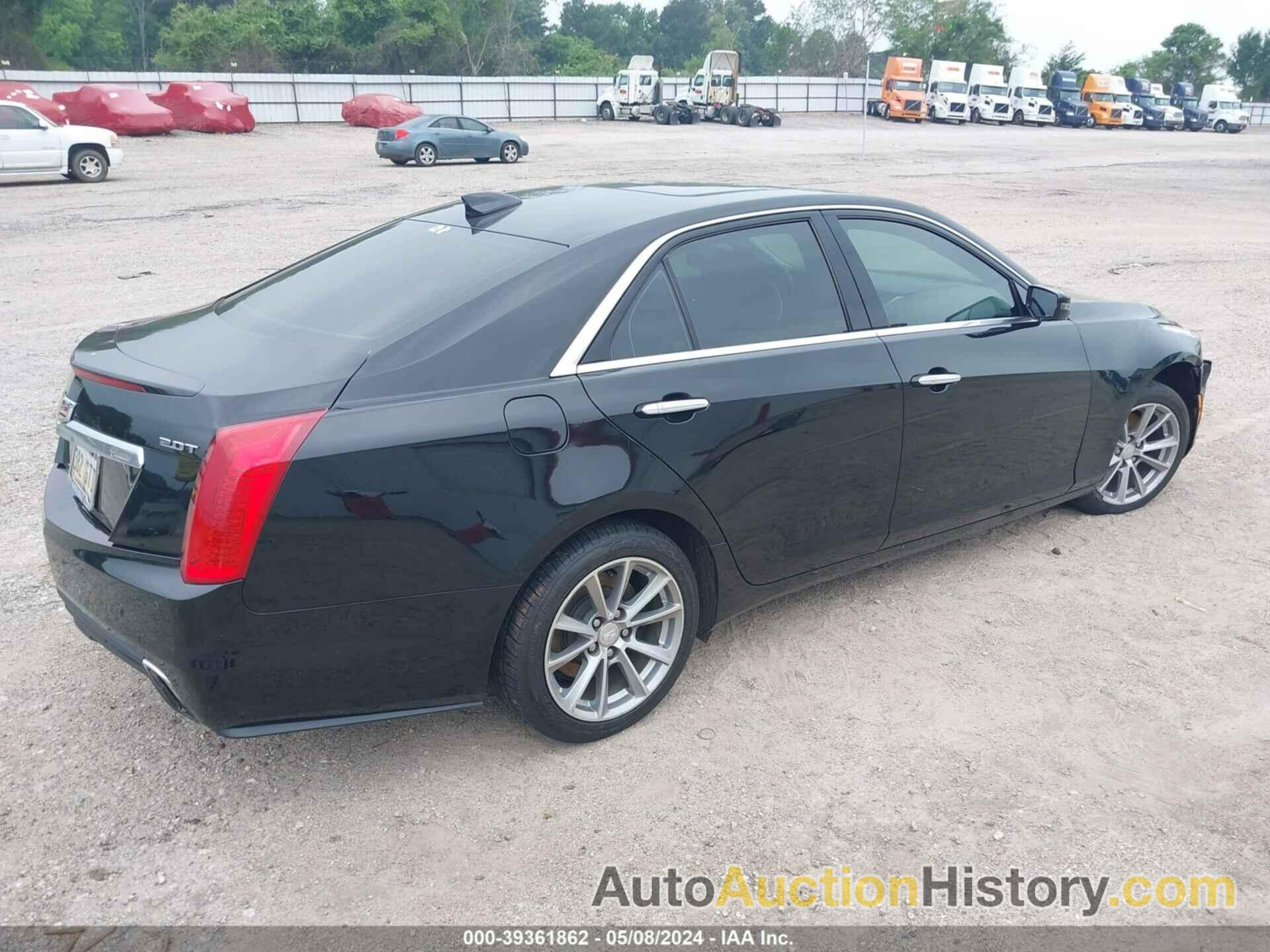 CADILLAC CTS LUXURY RWD, 1G6AR5SX9K0132441