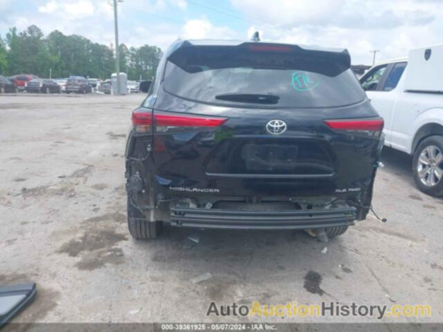 TOYOTA HIGHLANDER XLE, 5TDHZRBH1MS536104