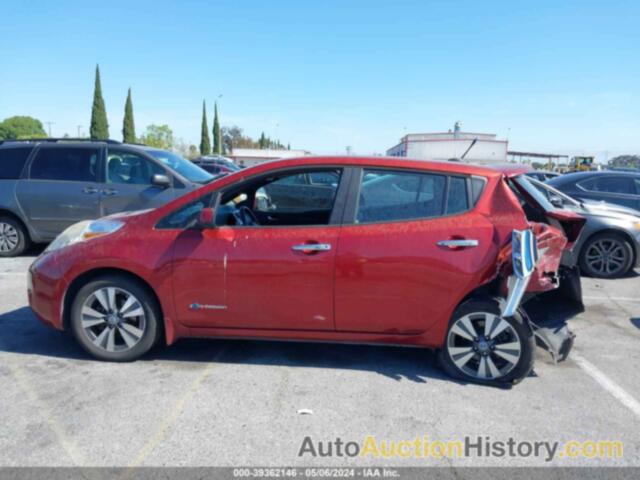 NISSAN LEAF SL, 1N4AZ0CP2DC420632