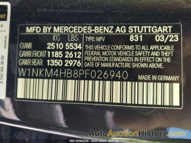 MERCEDES-BENZ GLC 300 4MATIC SUV, W1NKM4HB8PF026940