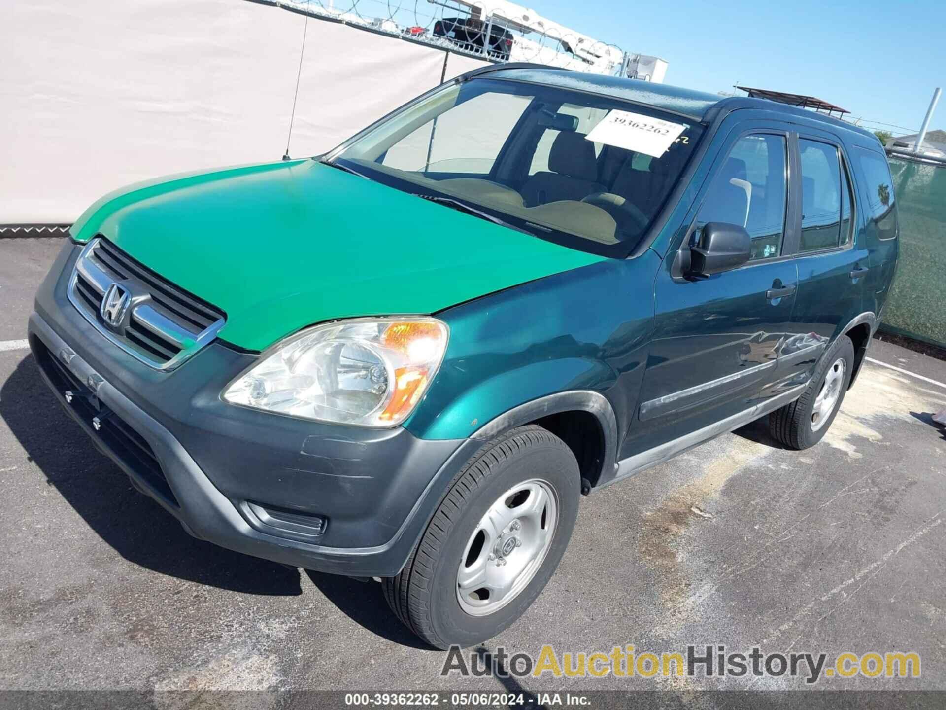 HONDA CR-V LX, JHLRD68452C002711