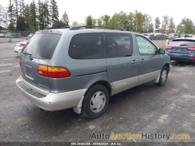 TOYOTA SIENNA XLE, 4T3ZF13C6YU229565