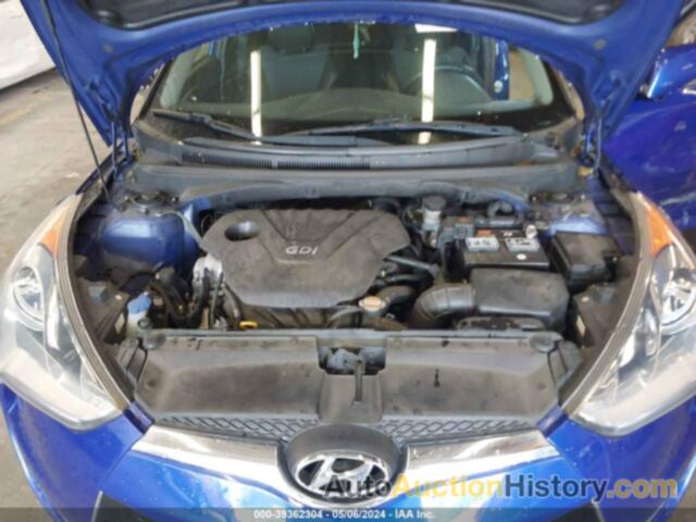 HYUNDAI VELOSTER BASE W/BLACK, KMHTC6AD6CU026605