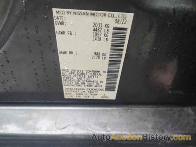 NISSAN ALTIMA SL, 1N4BL4EW6PN300696