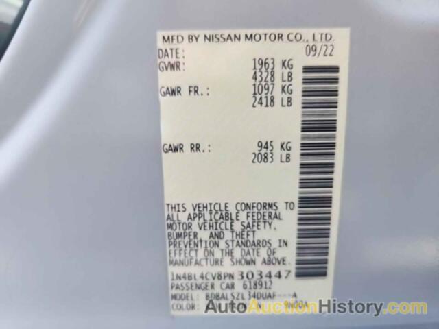 NISSAN ALTIMA SR, 1N4BL4CV8PN303447