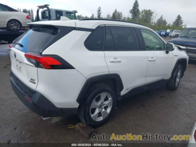 TOYOTA RAV4 XLE HYBRID, JTMRWRFV4LD543748