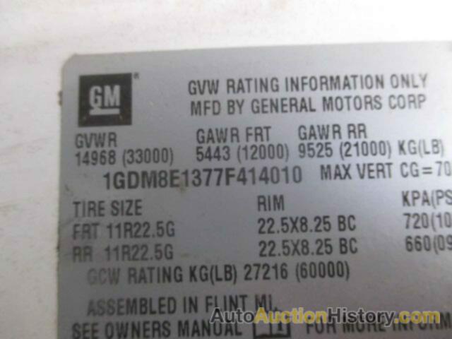 GMC TC8500, 1GDM8E1377F414010